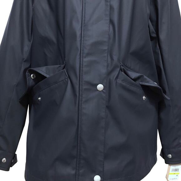 Levi's NWT Navy Rain Jacket Women M - Picture 6 of 16